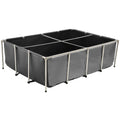Canvas Fish Pond 1781L Above Ground Koi Tank Black
