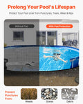 Pool Liner Pad Oval 12x24ft Above Ground Geotextile Mat