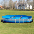 Oval Pool Liner Pad 18x33ft Above Ground Swimming Pool Mat