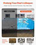 Rectangle Pool Liner Pad 16x32ft Above Ground Geotextile