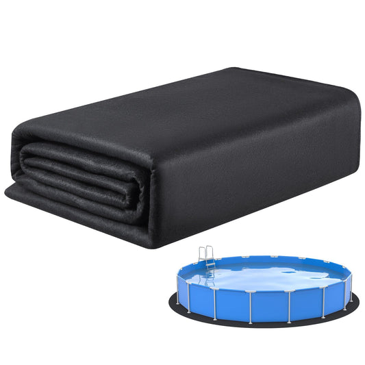 27ft Round Pool Liner Pad Geotextile Underlayment Mat