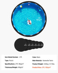 27ft Round Pool Liner Pad Geotextile Underlayment Mat