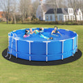 15ft Round Pool Liner Pad Extra-Thick Geotextile Underlayment