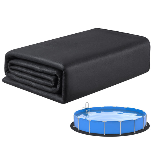 21ft Round Pool Liner Pad Geotextile Underlayment Mat
