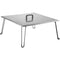 Fire Pit Heat Deflector Stainless Steel Foldable Legs Cover