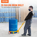 Drum Dolly 250L 544kg Load Capacity Steel 3 Wheel Cart
