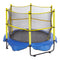5FT Trampoline Kids Indoor Outdoor Safety Net Basketball Hoop Balls