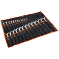 Combination Wrench Set 25-Piece Metric 6 mm to 32 mm with Roll-up Pouch