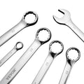 VEVOR Combination Wrench Set 25pc Metric 6-32mm Roll-up Pouch