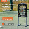 9 Hole Baseball Softball Pitching Net 21