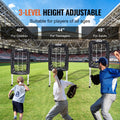 9 Hole Baseball Softball Pitching Net 21