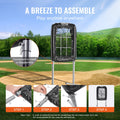 9 Hole Baseball Softball Pitching Net 21