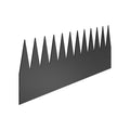 Steel Landscape Edging 3 Pack 1016x203mm Black Rust-Resistant