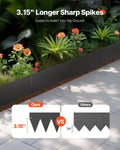 Steel Landscape Edging 3 Pack 1016x152mm Rust-Resistant Garden Border