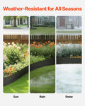 Steel Landscape Edging 3 Pack 1016x152mm Rust-Resistant Garden Border