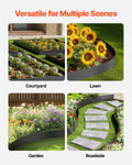 Steel Landscape Edging 3 Pack 1016x152mm Rust-Resistant Garden Border