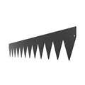 Steel Landscape Edging 4 Pack 40x6in Rust-Resistant Bendable Garden