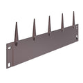 Steel Landscape Edging, 5 Packs 990 x 181 mm Rust-Resistant Metal Landscape Edging, Bendable Garden Edging Border, Heavy Duty Lawn Edging, Easy-to-Install, Flower Bed Yard Pathway Divider Brown