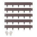 Steel Landscape Edging 5 Pack 990x181mm Rust-Resistant Garden Border