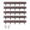 Steel Landscape Edging 5 Pack 990x181mm Rust-Resistant Garden Border
