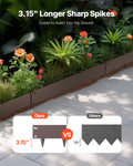 Steel Landscape Edging 5 Pack 990x181mm Rust-Resistant Garden Border