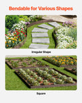 Steel Landscape Edging 5 Pack 990x181mm Rust-Resistant Garden Border