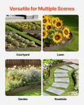 Steel Landscape Edging 5 Pack 990x181mm Rust-Resistant Garden Border