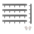 Steel Landscape Edging 5 Pack 990x156mm Rust-Resistant Garden Border