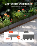 Steel Landscape Edging 5 Pack 990x156mm Rust-Resistant Garden Border