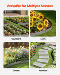 Steel Landscape Edging 5 Pack 990x156mm Rust-Resistant Garden Border
