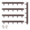 Steel Landscape Edging 5 Pack 990x156mm Rust-Resistant Garden Border