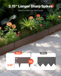Steel Landscape Edging 5 Pack 990x156mm Rust-Resistant Garden Border