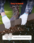 Steel Landscape Edging 5 Pack 990x156mm Rust-Resistant Garden Border