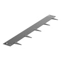 Steel Landscape Edging 5 Pack 990x181mm Dark Grey Rust-Resistant