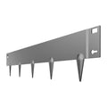 Steel Landscape Edging 5 Pack 990x181mm Dark Grey Rust-Resistant