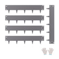 Steel Landscape Edging 5 Pack 990x207mm Rust-Resistant Metal Garden