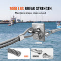 Carbon Steel Wire Rope 6.35mm 7x19 76.2m Cable Railing
