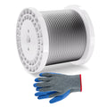 Carbon Steel Wire Rope 6.35mm 7x19 76.2m Cable Railing