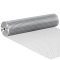 Hardware Cloth, 12.7mm 610mm×7.62m 19 Gauge, Hot Dipped Galvanized Wire Mesh Roll, Chicken Wire Fencing, Wire Mesh for Rabbit Cages, Garden, Small Rodents