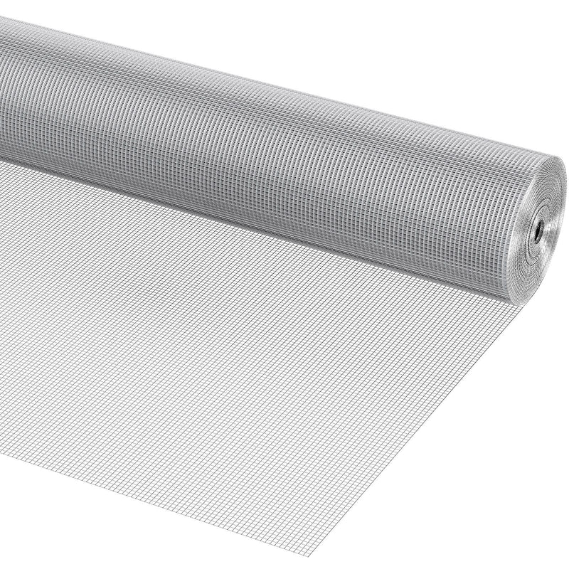 Hardware Cloth, 1/4 inch 36in x 100 ft 23 Gauge, Hot Dipped Galvanized Wire Mesh Roll, Chicken Wire Fencing, Wire Mesh for Rabbit Cages, Garden, Small Rodents