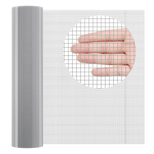 Hardware Cloth 1/4" 36"x100ft 23G Galvanized Chicken Wire Mesh