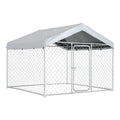 Outdoor Dog Kennel 2x2x1.6m Large Dogs Enclosure UV Waterproof
