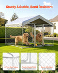 Outdoor Dog Kennel 2x2x1.6m Large Dogs Enclosure UV Waterproof