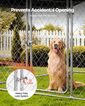 Outdoor Dog Kennel 2x2x1.6m Large Dogs Enclosure UV Waterproof