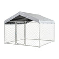 Outdoor Dog Kennel 2x2x1.6m Large Dogs Enclosure UV Waterproof