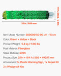 VEVOR Electric Fence Netting 0.88x49.98m PE Mesh Goats Sheep Posts Stakes