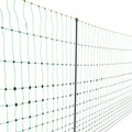 Electric Fence Netting, 1.06 x 49.98 m, PE Net Fencing with Posts & Double-Spiked Stakes, Utility Portable Mesh for Goats, Sheep, Lambs, Deer, Hogs, Dogs, Used in Backyards, Farms, and Ranches
