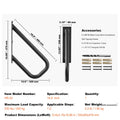 Handrails for Outdoor Steps, 18.9