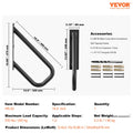 Stair Handrail 1-2 Steps 18.9