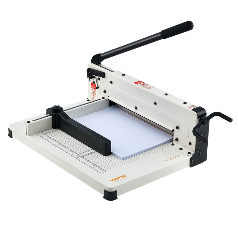 Heavy Duty Paper Cutter 304.8mm Guillotine A4 400 Sheet White